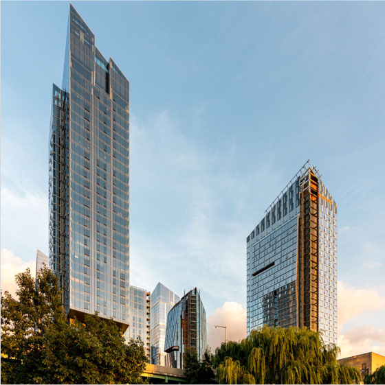 waterline square building exteriors