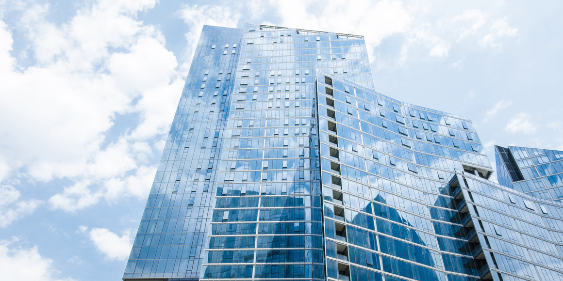 two waterline square building exterior